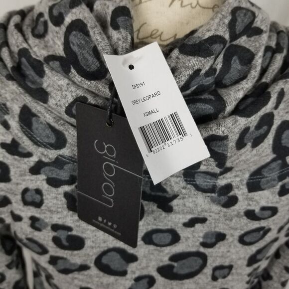 Gibson Leopard Print‎ Lightweight Sweatshirt - Picture 4 of 7